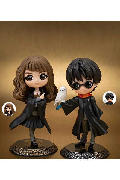 DEK Harry Potter & Hermione Granger PVC Figür Seti 15 cm