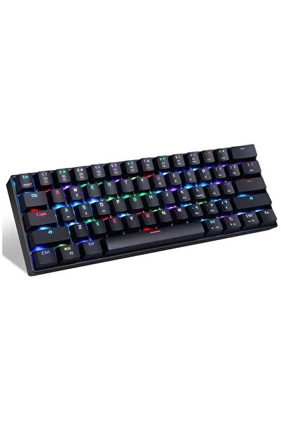 Generic CK61 RGB Mechanical Gaming Keyboard OUTMU Red Switches Keyboard 61 Ke...