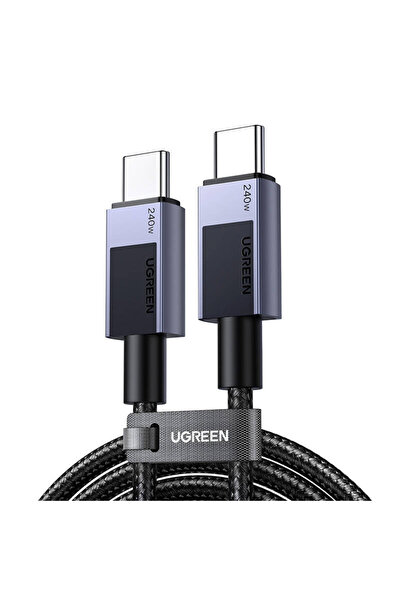 Ugreen Cablu de încărcare rapidă USB-C la USB-C PD pentru laptop și telefon, 2M