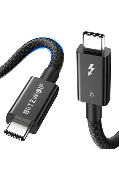 BlitzWolf Cablu USB-C la USB-C 240W 1.5M pentru încărcare rapidă