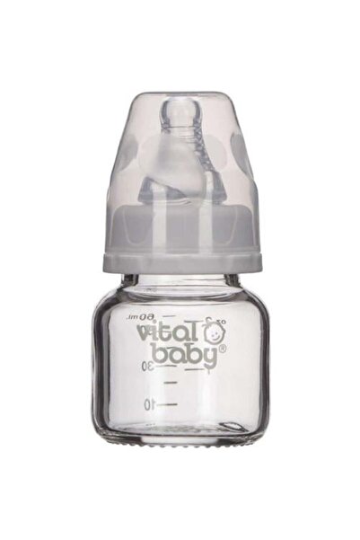 Vital Baby Glass Feeding Bottle 60ml