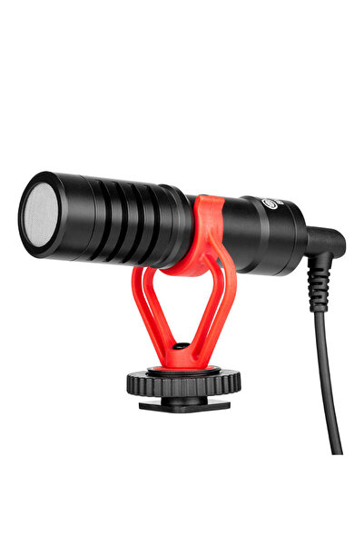 BOYA Microfon mini pentru cameră By-Mm1 pentru cameră de telefon cu filtre an...