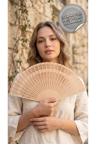 Massaltay Bambu Oymalı Gelin Nedime Yelpazesi – Bride To Be Bekarlığa Veda ve...