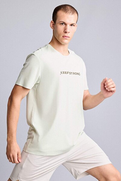 DeFacto Standard Fit Printed Short Sleeve T-Shirt H4142Ax26Au