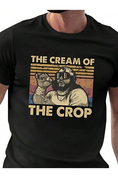 k222 Men'S Vintage Wrestling Graphic T-Shirt | Black Retro Tee With Bold "The...