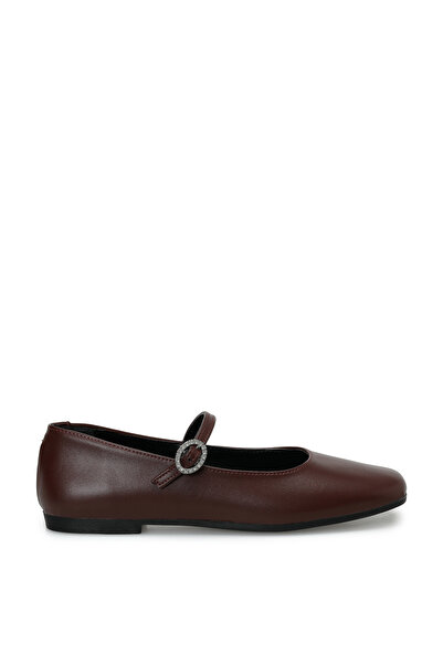 Butigo 24K-128 Bordo Kadın Babet