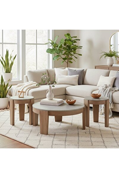 Ashley Furniture Guystone Table (Set of 3)
