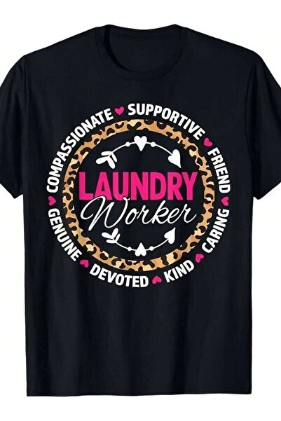 LİNA06 New With Tags!Laundry Worker Appreciation Design Best Gift Idea Tee S-...