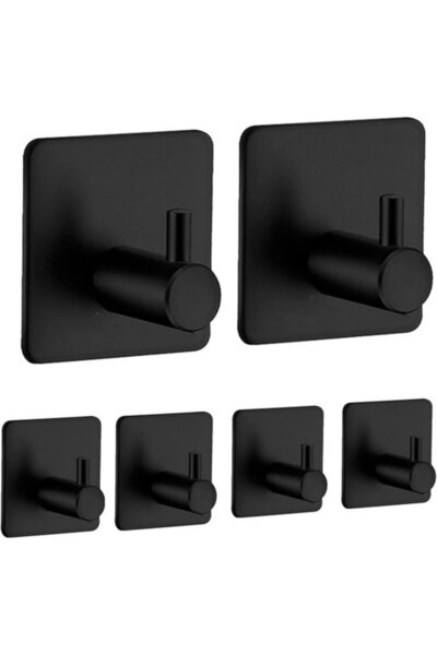 STARSTAR Self-adhesive towel hooks - wall hooks for bathroom, kitchen, office...