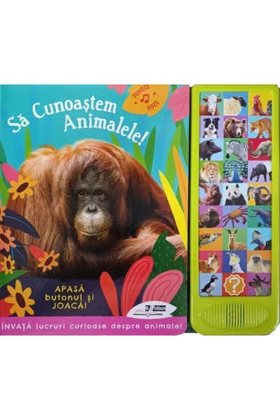 Biblion Sa cunoastem animalele! Apasa butonul si joaca!