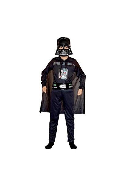 OEM Costum de carnaval Darth Vader pentru copii cu mască, negru, 5-6 ani, 112...