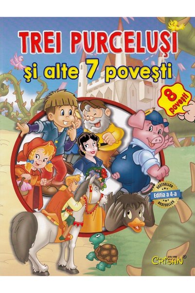 Crisan Trei purcelusi si alte 7 povesti