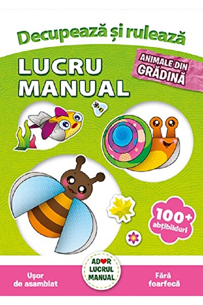 Nomina Lucru manual. Animale din gradina - Agnieszka Niedzwiadek