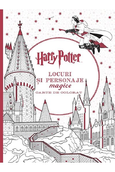 Grupul Editorial Art Harry Potter. Locuri si personaje magice. Carte de colorat