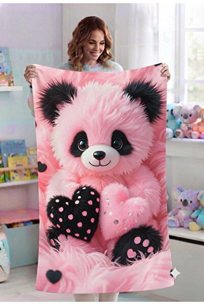 Elmas Dizayn 80X150 cm Bath Beach Girls' Baby Towel Hypoallergenic Quick Dryi...