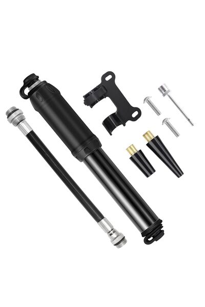 STARSTAR Mini Bicycle Pump Portable High-Pressure Tire Air Pump Frame Mount f...