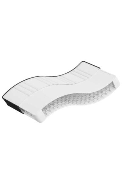 vidaxl Saltea cu arcuri Bonnell, fermitate medie, 80 x 200 cm