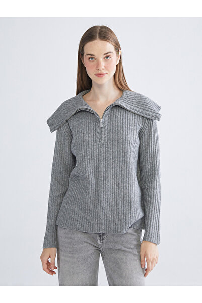 LC Waikiki Polo Neck Women's Knitwear Sweater