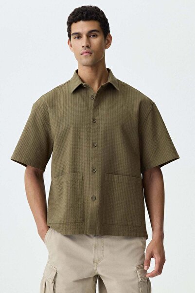 H&M Relaxed Fit Linen-blend shirt