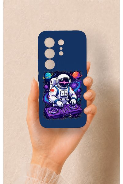 Vip Case Tecno Camon 50 Pro 4g Compatible Astronaut Dj Patterned Silicone Case