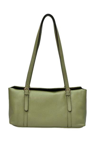 SimpleFind Isabella Rhea Geanta piele -Selena-Verde,Geanta de umar piele natu...