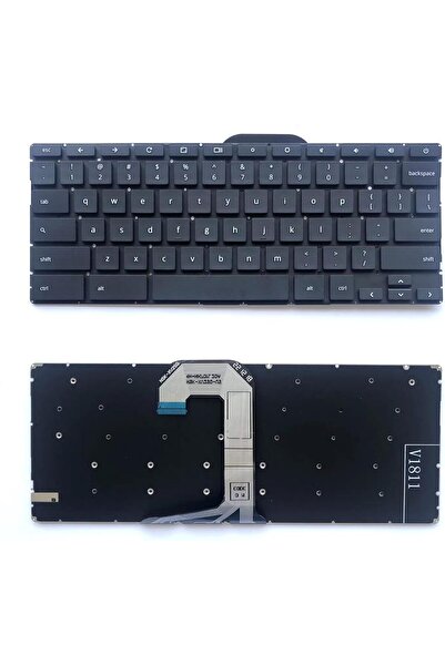 Generic Laptop keyboard for HP Chromebook 14 G7 CB E 14 G7 M47207-001 Black