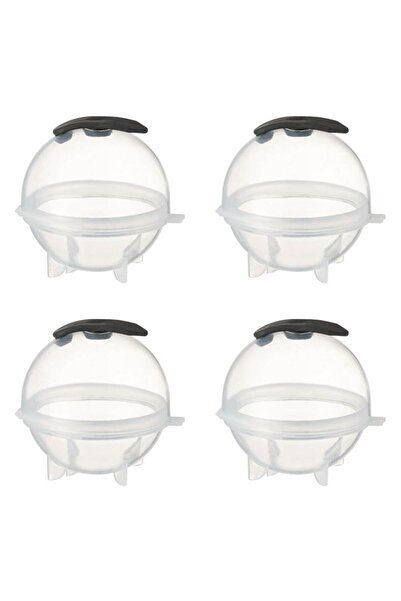 BAMI NETWORK Sfere pentru cuburi de gheata din plastic transparente 5.5cm