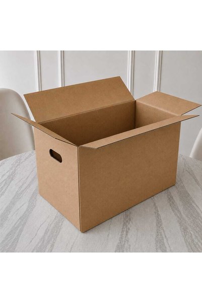 RASS Klasör Arşiv Kolisi 33*44*29cm 5 Adet Çift Oluklu Sert Kraft Karton
