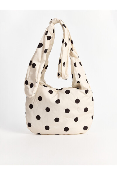 LC Waikiki Esvab • Modern & Distinctive Polka Dot Embroidered Women's Shoulde...