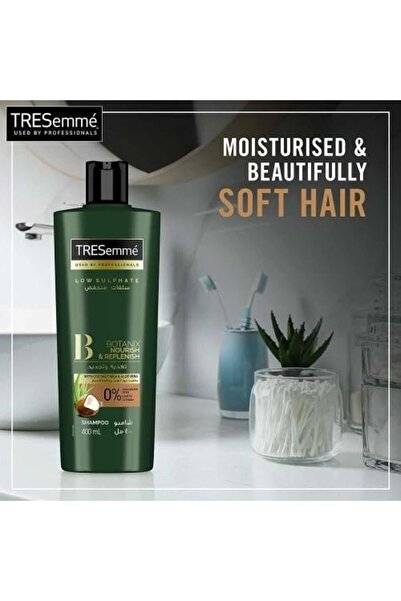 Tresemme Botanique Nourish & Replenish Shampoo with Coconut Milk and Aloe Ver...
