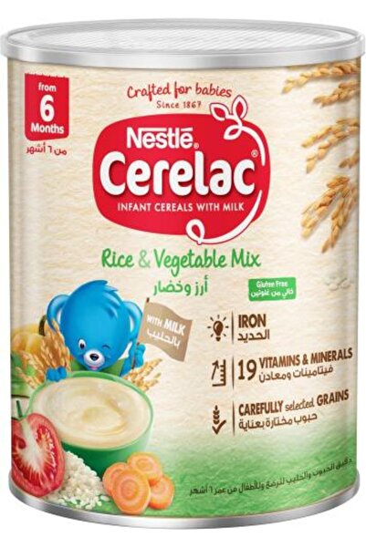 Cerelac حبوب القمح والخضروات 350 جرام