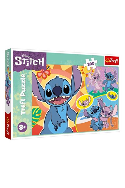 BAMI NETWORK Puzzle copii Lilo & Stitch 300 piese 60x40cm, Trefl