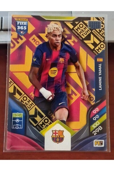 Panini Lamine Yamal Momentum Very Rare