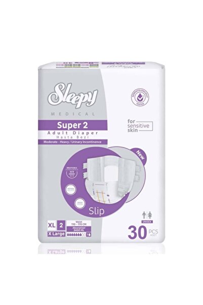 Sleepy Süper2 Belbantlı Hasta Bezi XL Beden 30 Adet