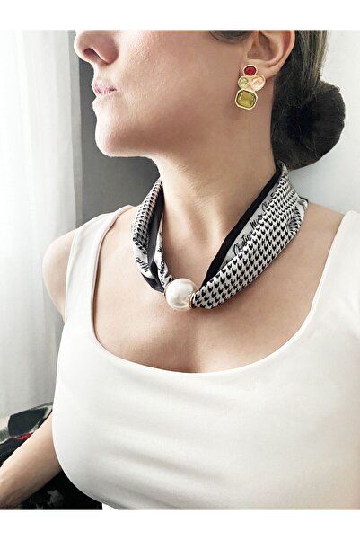 Gox Accessories Magnetic Tip Pearl Scarf