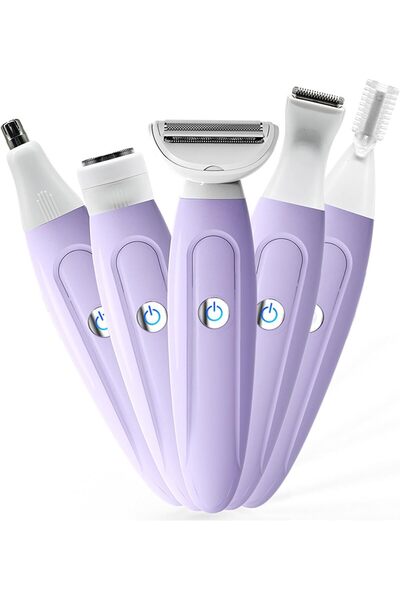 Morvena Picks Aparat de ras electric pentru femei, trimmer pentru zona bikini...