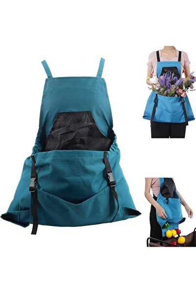 STARSTAR Waterproof Oxford Cloth Gardening Apron with Quick-Release Pocket (g...