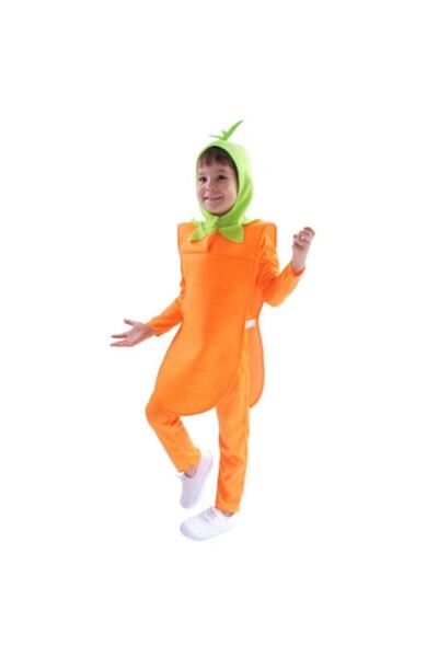 Funny Party Team Costum de morcov pentru copii cu pălărie, Amuzant pentru pet...