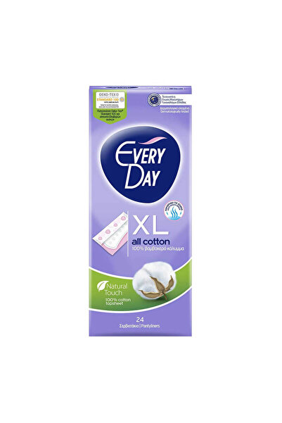 EveryDay Εξαιρετικά μακριά σερβιετάκια XL από 100% βαμβάκι, 24 τεμάχια.