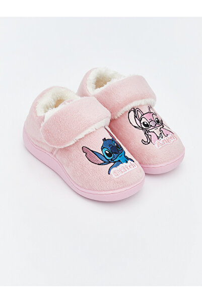 LC Waikiki Lilo and Stitch Printed Baby Girls' Slipper Boots