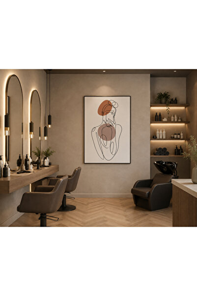 Generic Brand Tablou Canvas Line Art Modern – Imprimare HD – Diverse Dimensiu...