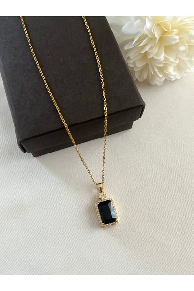 SERAMOR Steel Luminous Black Necklace