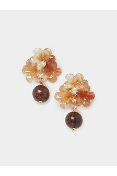 Styli Flower Dangle Earrings