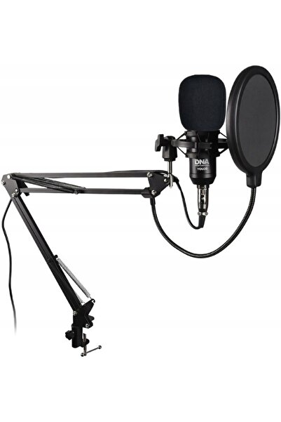 You2Baby Microfon DNA YOU2B Cardioid negru cu fir condenser