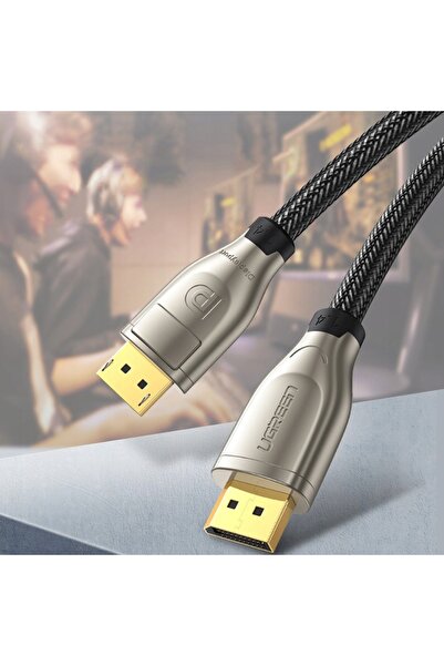 Ugreen Cablu DisplayPort durabil flexibil dp112 dp1.4 8K 3m negru