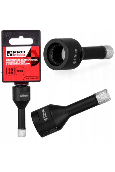 PRO Freza diamantată de 10mm pentru granit, pentru polizor