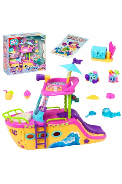 NO BRAND Figurinele „Moji Pops” – „Boat Party”, petrecere pe iaht