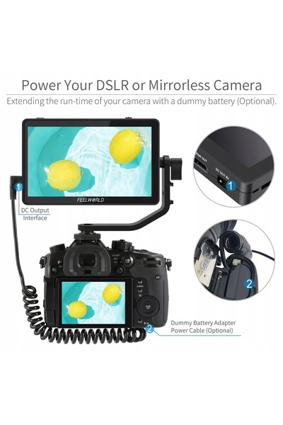 Feelworld Monitor de teren F6 Plus 6'' 4K V2