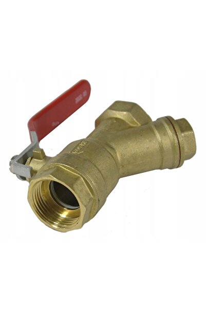NO BRAND Robinet sferic cu filtru, robinet filtrat unghiular, FI 1 " DN25, al...