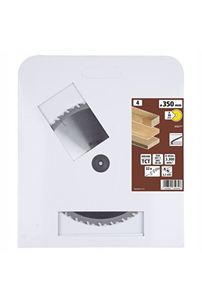 Wolfcraft 6593000 Pânză de ferăstrău circular 350x30mm 32 dinți pentru tăieri...